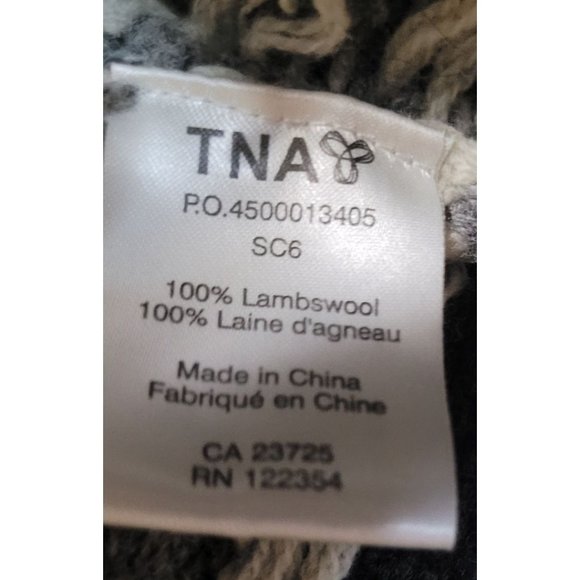 TNA Lambswool Zip-up Sweater - Picture 3 of 4